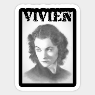 Vivien Leigh Sticker